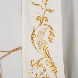 Ivory Roman Stole for Priest