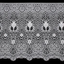 White Macramè Lace Band for...