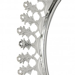 Halo in Silver Brass