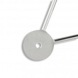 Halo in Silver Brass