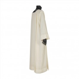 Ivory Alb in Linen Blend