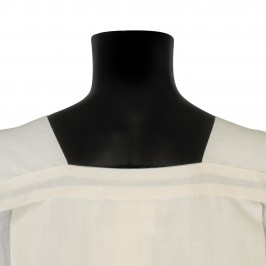 Ivory Alb in Linen Blend