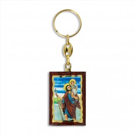 Keychain Saint Cristopher