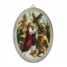 Oval Pictures depicting the...