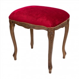 Baroque Stool in Wood