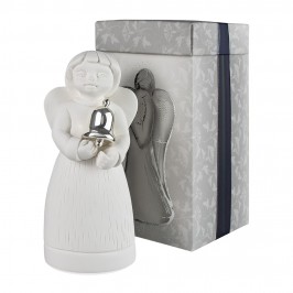 Angel with Bell in Resin