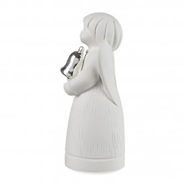 Angel with Bell in Resin