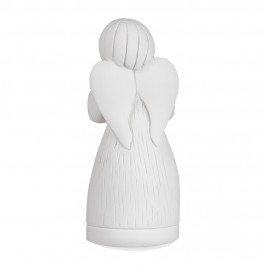 Angel with Heart in Resin