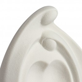 Holy Family Statue in White...