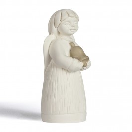 Angel in Resin with Bell