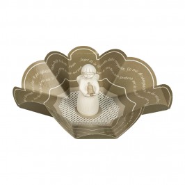 Angel in Resin with Bell