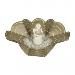 Angel in Resin with Heart