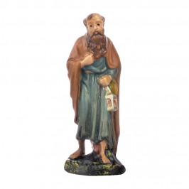 Plaster Shepherd with Lantern