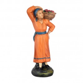 Farmer Woman with Fruit...