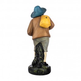 Old Man Plaster Nativity...