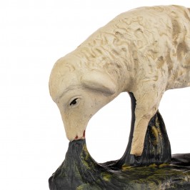 Sheep Plaster Nativity...