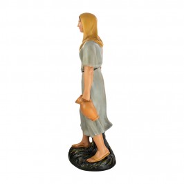Statue Farmer Woman with...