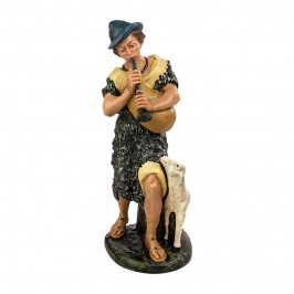 Shepherd with Flute and...