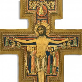 Saint Damian Cross in Wood
