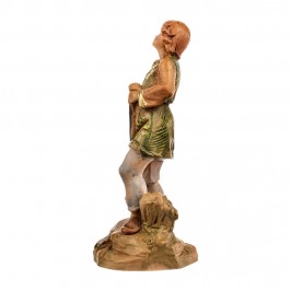 Shepherd with Stick and...