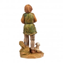 Shepherd with Stick and...