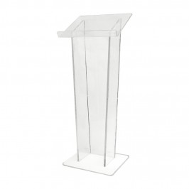 Lectern in Plexiglass h 124 cm