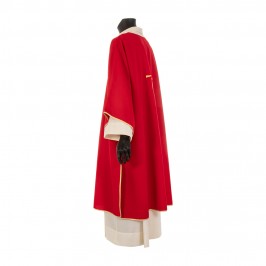Red Dalmatic with Embroidery