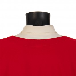 Red Dalmatic with Embroidery