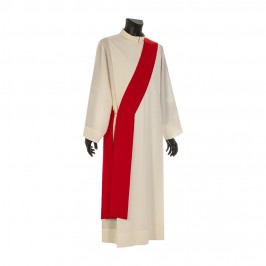 Red Dalmatic with Embroidery