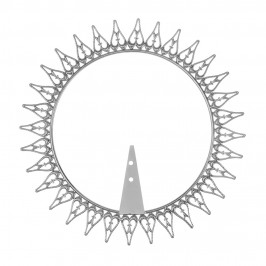 Halo of Rays Silver Brass