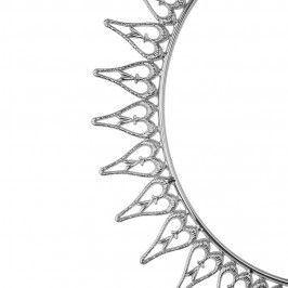 Halo of Rays Silver Brass