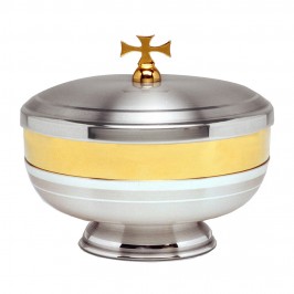 Ciborium in Bicolor Brass