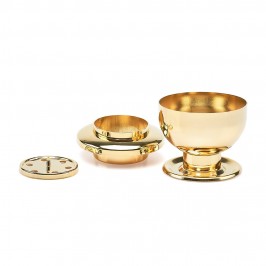 Incense Burner in Golden Brass