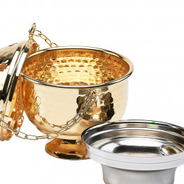 Thurible in Golden Brass