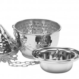 Thurible in Silver-plated...