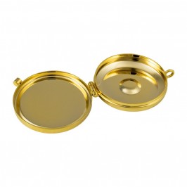Pyx in Enameled Brass