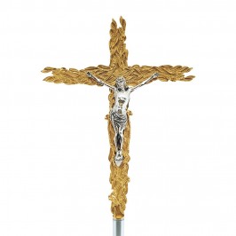 Processional Cross in Metal