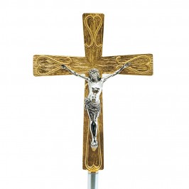 Processional Cross in Gold...