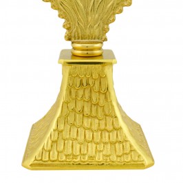 Reliquary in Golden Brass