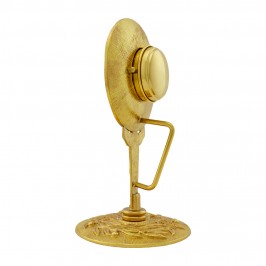 Reliquary in Golden Brass