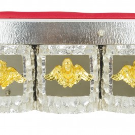 Book Stand in Two-tone Brass