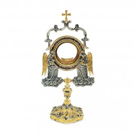 Monstrance in Bicolor Brass