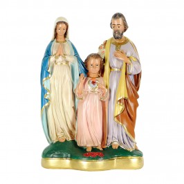 Holy Family Statue in Plaster