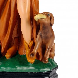 Saint Roch Statue in Plaster