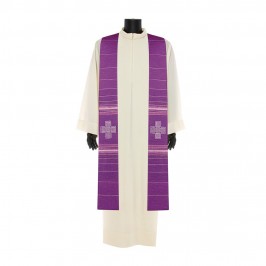 Stole with Embroidered...