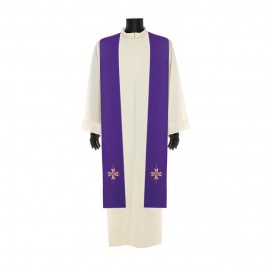Stole with Embroidered Cross