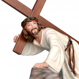 Jesus on His Knees Statue...