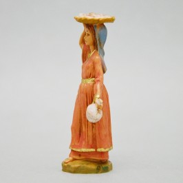 Shepherdess with Basket on...