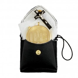 Leather Travel Bag with Cord