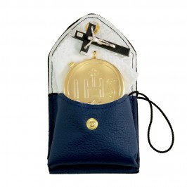 Leather Travel Bag with Cord